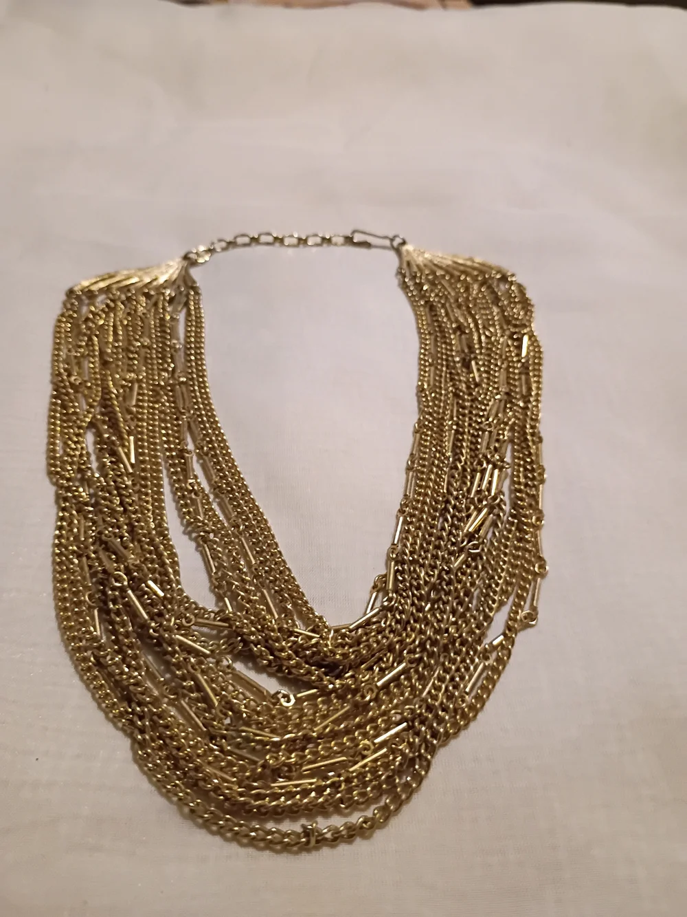 Coro Gold Multi-Strand Statement Necklace - Women Jewelry